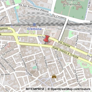 Mappa Viale Trento e Trieste, 48, 26100 Cremona, Cremona (Lombardia)