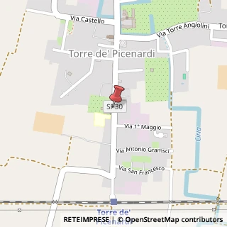 Mappa Via Giuseppe Garibaldi, 30, 26038 Torre de' Picenardi, Cremona (Lombardia)