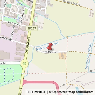 Mappa Strada della merla 43, 10036 Borgaro Torinese, Torino (Piemonte)