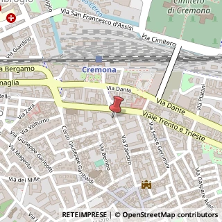 Mappa Via Palestro, 66, 26100 Cremona, Cremona (Lombardia)