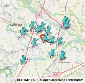 Mappa Via Belvaschi, 27030 Zinasco PV, Italia (6.45)