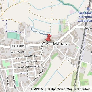 Mappa Via Gramsci, 50, 27051 Cava Manara, Pavia (Lombardia)