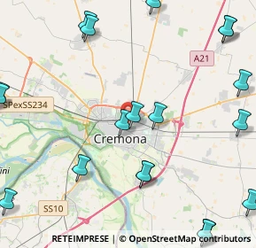 Mappa Via Vito Rastelli, 26100 Cremona CR, Italia (6.19)