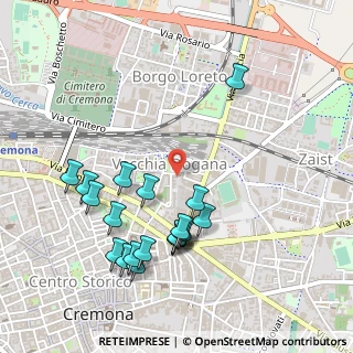 Mappa Via Vito Rastelli, 26100 Cremona CR, Italia (0.53)