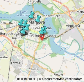 Mappa Viale Learco Guerra, 46100 Mantova MN, Italia (1.68364)