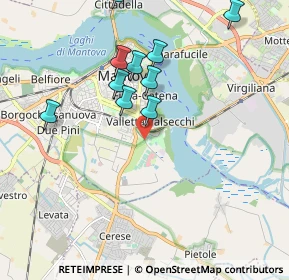 Mappa Viale Learco Guerra, 46100 Mantova MN, Italia (2.59385)