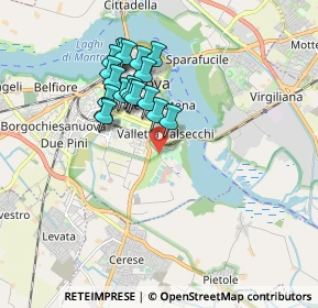 Mappa Viale Learco Guerra, 46100 Mantova MN, Italia (1.57474)