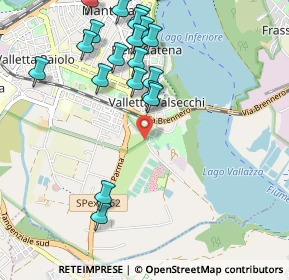 Mappa Viale Learco Guerra, 46100 Mantova MN, Italia (1.156)