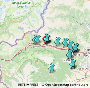 Mappa Via Guglielmo Marconi, 10053 Bussoleno TO, Italia (12.97842)