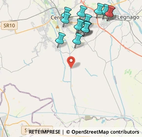 Mappa Via Menago, 37052 Cerea VR, Italia (4.57867)