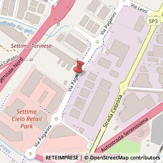 Mappa Via Umberto Giordano, 10036 Settimo Torinese TO, Italia, 10036 Settimo Torinese, Torino (Piemonte)