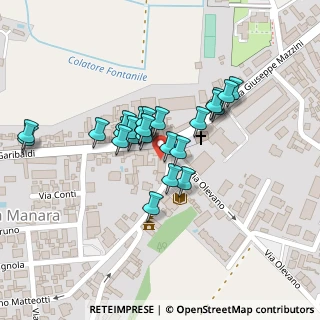 Mappa Via Gramsci, 27051 Cava Manara PV, Italia (0.07692)
