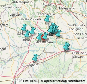 Mappa Via Gramsci, 27051 Cava Manara PV, Italia (10.07813)