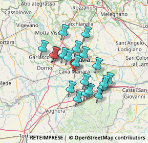 Mappa Via Antonio Gramsci, 27051 Cava Manara PV, Italia (10.768)