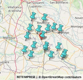 Mappa Via Alessandro Manzoni, 37060 Gazzo Veronese VR, Italia (12.53722)