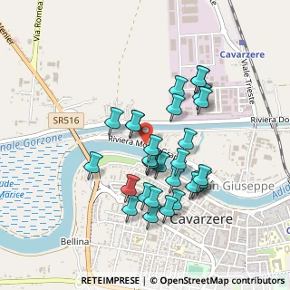 Mappa Via Piave, 30014 Cavarzere VE, Italia (0.4)