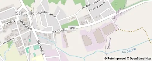 Mappa San Gillio