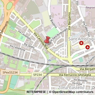 Mappa Via Castelleone, 13, 26100 Cremona, Cremona (Lombardia)