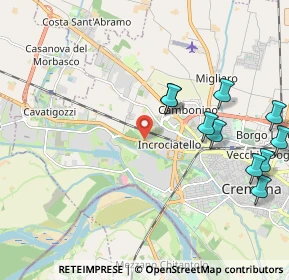 Mappa Via Milano, 26100 Cremona CR, Italia (2.88385)