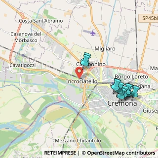 Mappa Via Valtoce, 26100 Cremona CR, Italia (2.19)