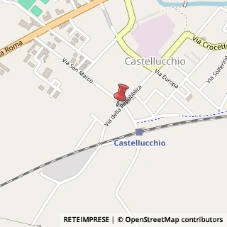 Mappa Via Repubblica, 45B, 46014 Castellucchio, Mantova (Lombardia)