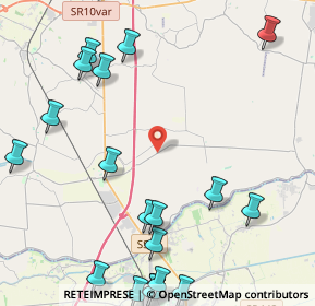 Mappa Via Canaletta, 35048 Stanghella PD, Italia (6.0115)