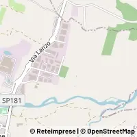 Hartă Val della Torre