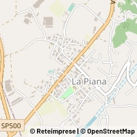 Mapa San Raffaele Cimena