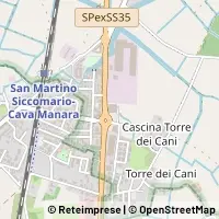 Mapa San Martino Siccomario