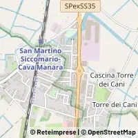 Map San Martino Siccomario