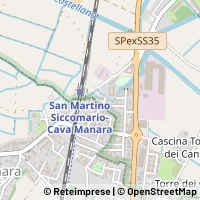 Map San Martino Siccomario