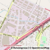 Mapa Settimo Torinese