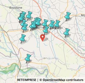 Mappa Via Ravagnana, 37052 Casaleone VR, Italia (7.50526)