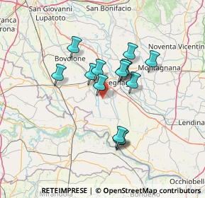 Mappa Via Ravagnana, 37052 Casaleone VR, Italia (10.82643)