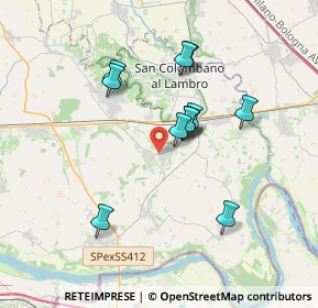 Mappa Via Casottina, 27013 Chignolo Po PV, Italia (3.00083)