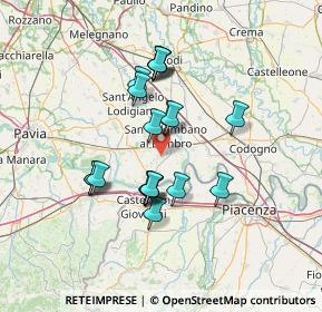Mappa Via Casottina, 27013 Chignolo Po PV, Italia (11.674)