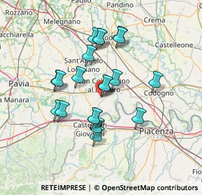 Mappa Via Casottina, 27013 Chignolo Po PV, Italia (11.963)
