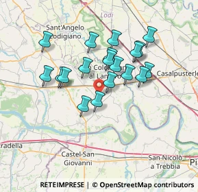 Mappa Via Casottina, 27013 Chignolo Po PV, Italia (6.03421)