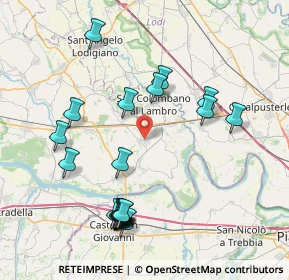 Mappa Via Casottina, 27013 Chignolo Po PV, Italia (8.577)