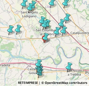 Mappa Via Casottina, 27013 Chignolo Po PV, Italia (9.453)