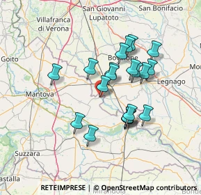 Mappa Via Tione, 46039 Villimpenta MN, Italia (11.7825)