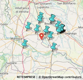 Mappa Via Tione, 46039 Villimpenta MN, Italia (12.292)