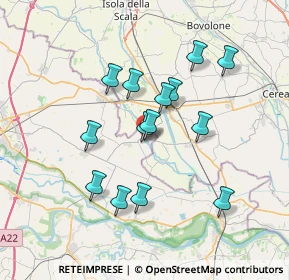 Mappa Via Tione, 46039 Villimpenta MN, Italia (6.30071)