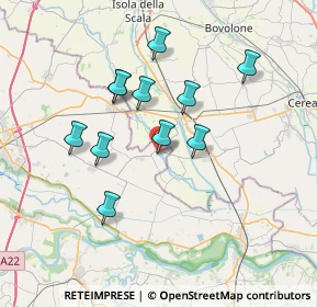 Mappa Via Tione, 46039 Villimpenta MN, Italia (6.29)