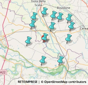 Mappa Via Tione, 46039 Villimpenta MN, Italia (7.58154)