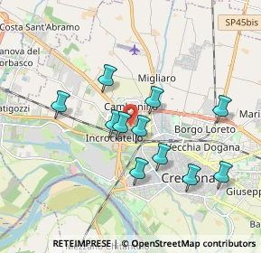 Mappa Via Castelnuovo, 26100 Cremona CR, Italia (1.62182)