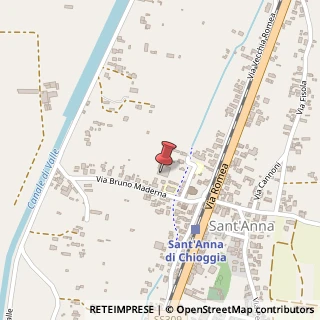 Mappa Via Bruno Maderna, 38A, 30015 Chioggia, Venezia (Veneto)