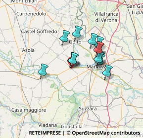 Mappa Via Leoni Guido, 46014 Castellucchio MN, Italia (9.73286)