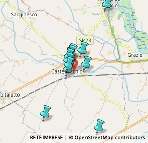 Mappa Via Leoni Guido, 46014 Castellucchio MN, Italia (1.27)