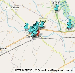 Mappa Via Leoni Guido, 46014 Castellucchio MN, Italia (1.042)